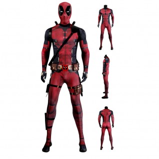 Deadpool 3 Cosplay Costume Wade Wilson Male Cosplay Jumpsuit