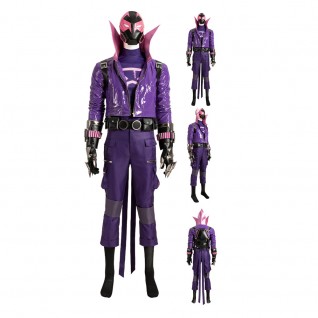 Spider-Man Into the Spider-Verse Cosplay Suit The Prowler Miles Morales Costume