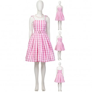 Barbie Film Cosplay Costumes Barbie Pink Skirt
