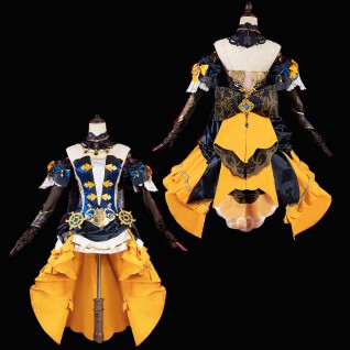 Navia Cosplay Costumes Game Genshin Impact Suit