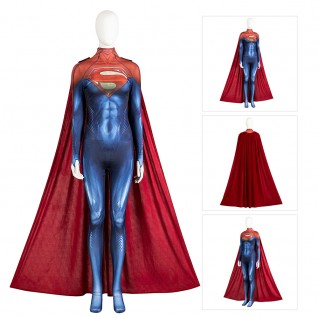 Supergirl Jumpsuit The Flash Cosplay Costumes