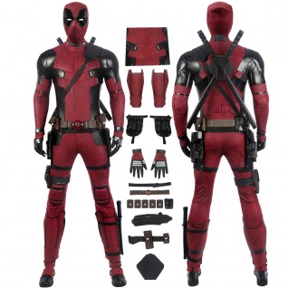 Wade Wilson Suit Deadpool Cosplay Costumes for Halloween