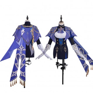 Clorinde Cosplay Costume Game Genshin Impact Suit for Women
