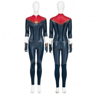 Captain Marvel 2 Carol Danvers Costume The Marvels Cosplay Jumpsuit for Women