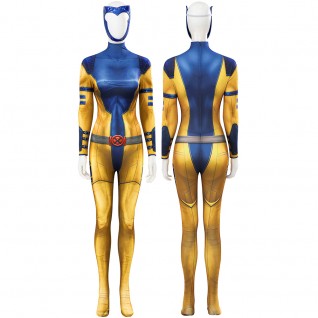 Jean Grey Cosplay Jumpsuits Anime X-Men Costume for Women