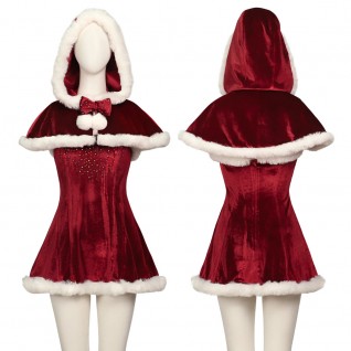 2003 Movie Suit Love Actually Cosplay Costumes Red Christmas Dress