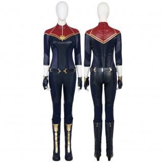 Carol Danvers Cosplay Costumes The Marvels Halloween Outfit Captain Marvel 2 Suit