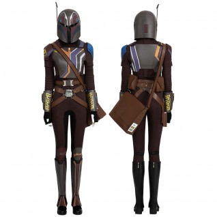 Star Wars Suit Ahsoka Sabine Wren Cosplay Costumes for Halloween