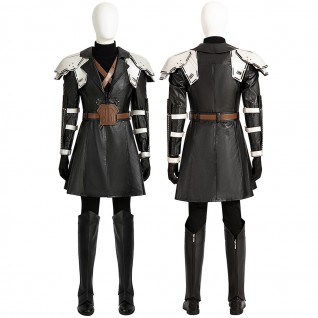 Final Fantasy VII Remake Suit Sephiroth Cosplay Costume FFVII Young Edition