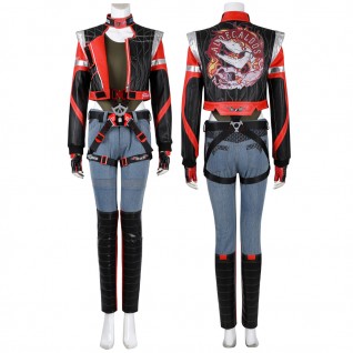 Cyberpunk 2077 Suit Panam Palmer Cosplay Costume Halloween Outfits for Women