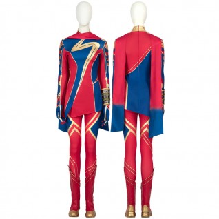 Kamala Khan Suit Ms. Marvel Cosplay Costume Halloween Outfits for Women