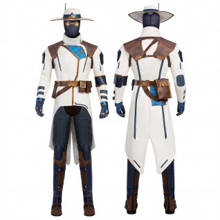 Cypher Suit Game Valorant Cosplay Costume for Halloween