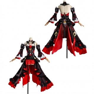 Game Honkai Impact 3 Suit Theresa Apocalypse Cosplay Costume Female Dress