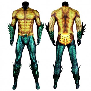 Arthur Curry Halloween Jumpsuit Aquaman and the Lost Kingdom Cosplay Costumes