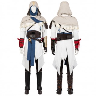 Game Assassins Creed Mirage Suit Basim Ibn Ishaq Cosplay Costume