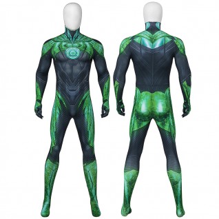 Hal Lantern Jumpsuit Green Halloween Cosplay Costumes