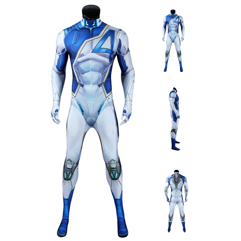 Marvel Rivals Mister Fantastic Jumpsuit Reed Richards Costume Male Suit