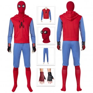 Clearance Sale - Ready To Ship - Male XXL Size Spider-Man Homecoming Cosplay Costumes